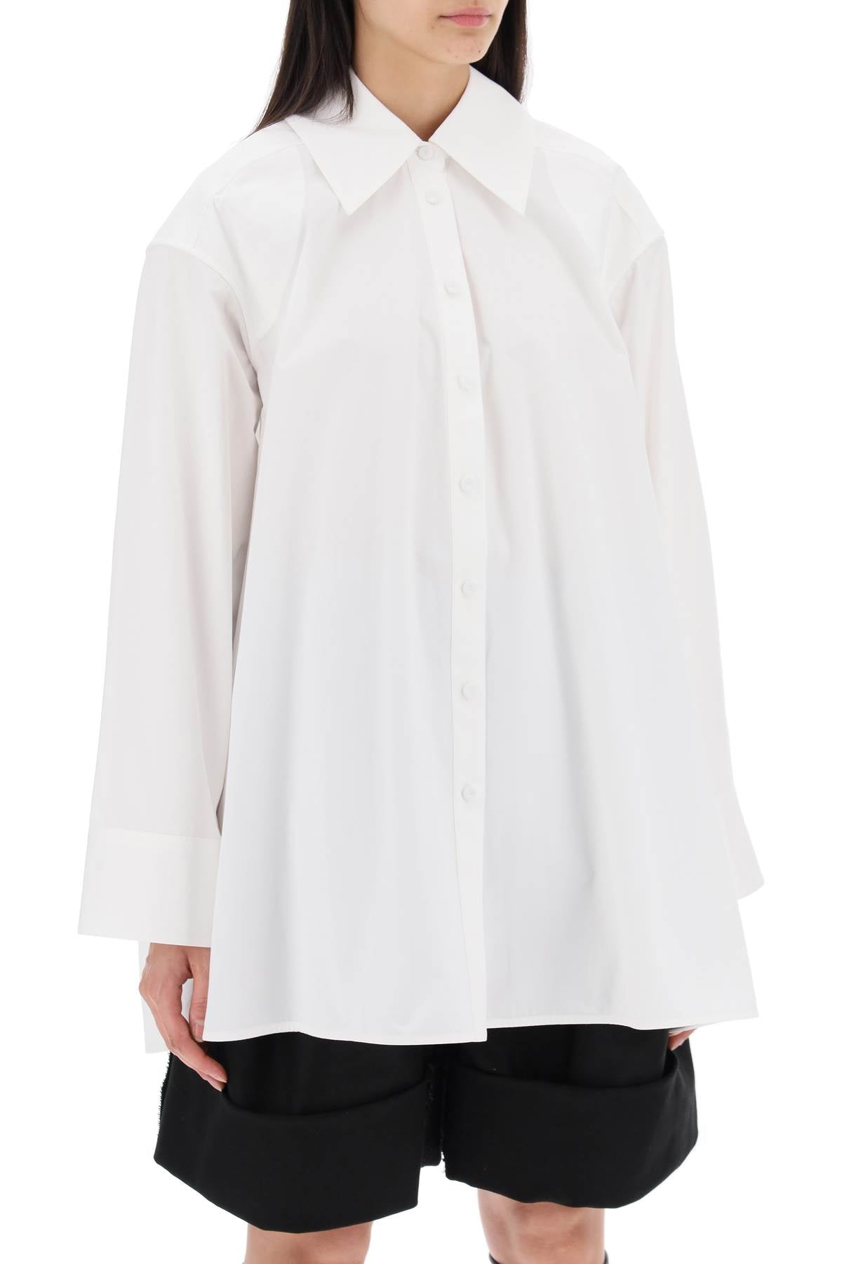 Jil Sander Oversized Shirt With Double