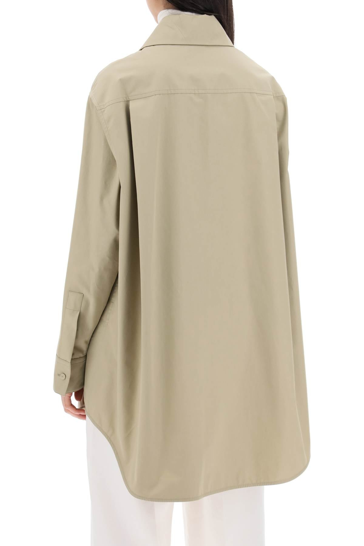 Jil Sander Oversized Organic Cotton Shirt