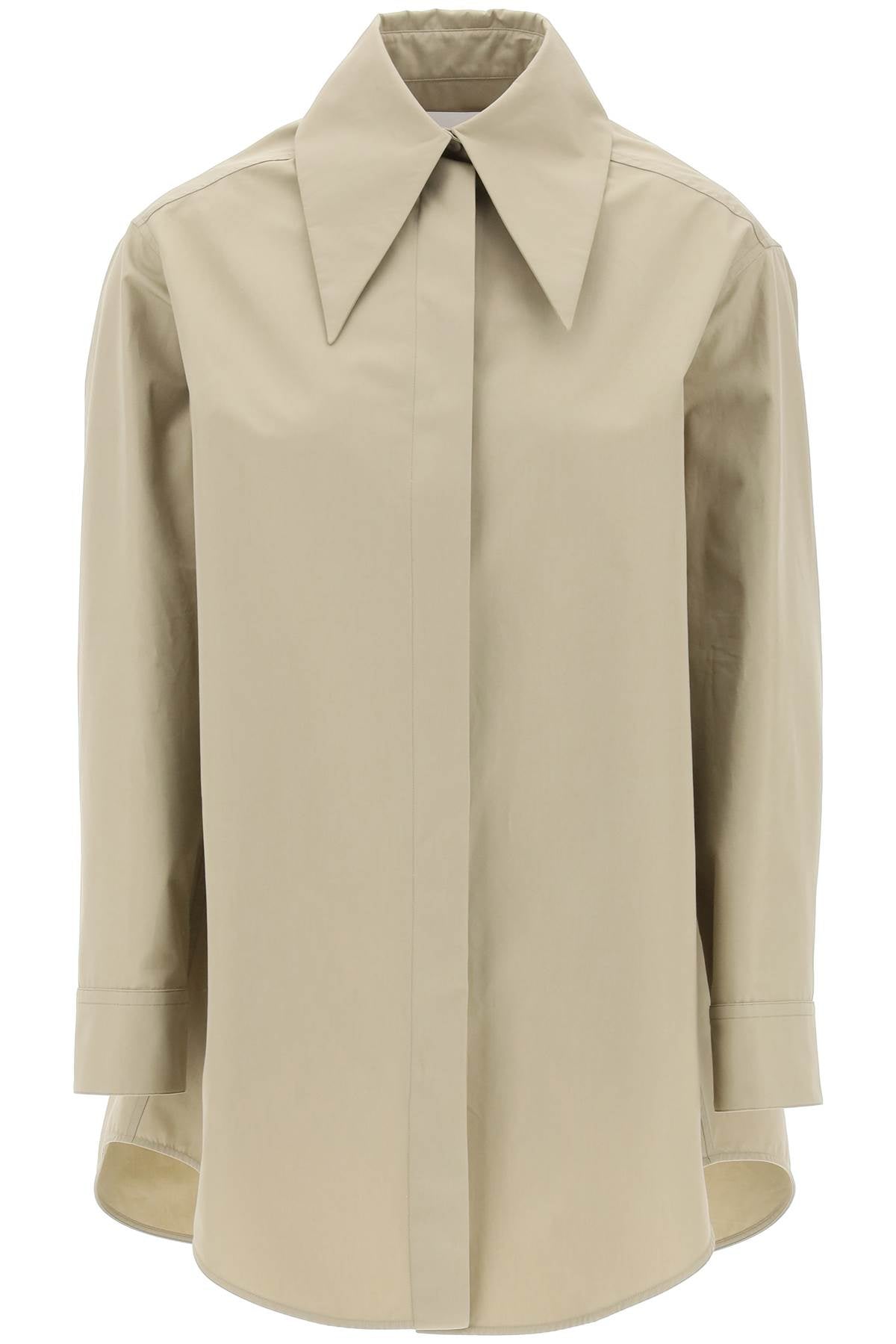 Jil Sander Oversized Organic Cotton Shirt