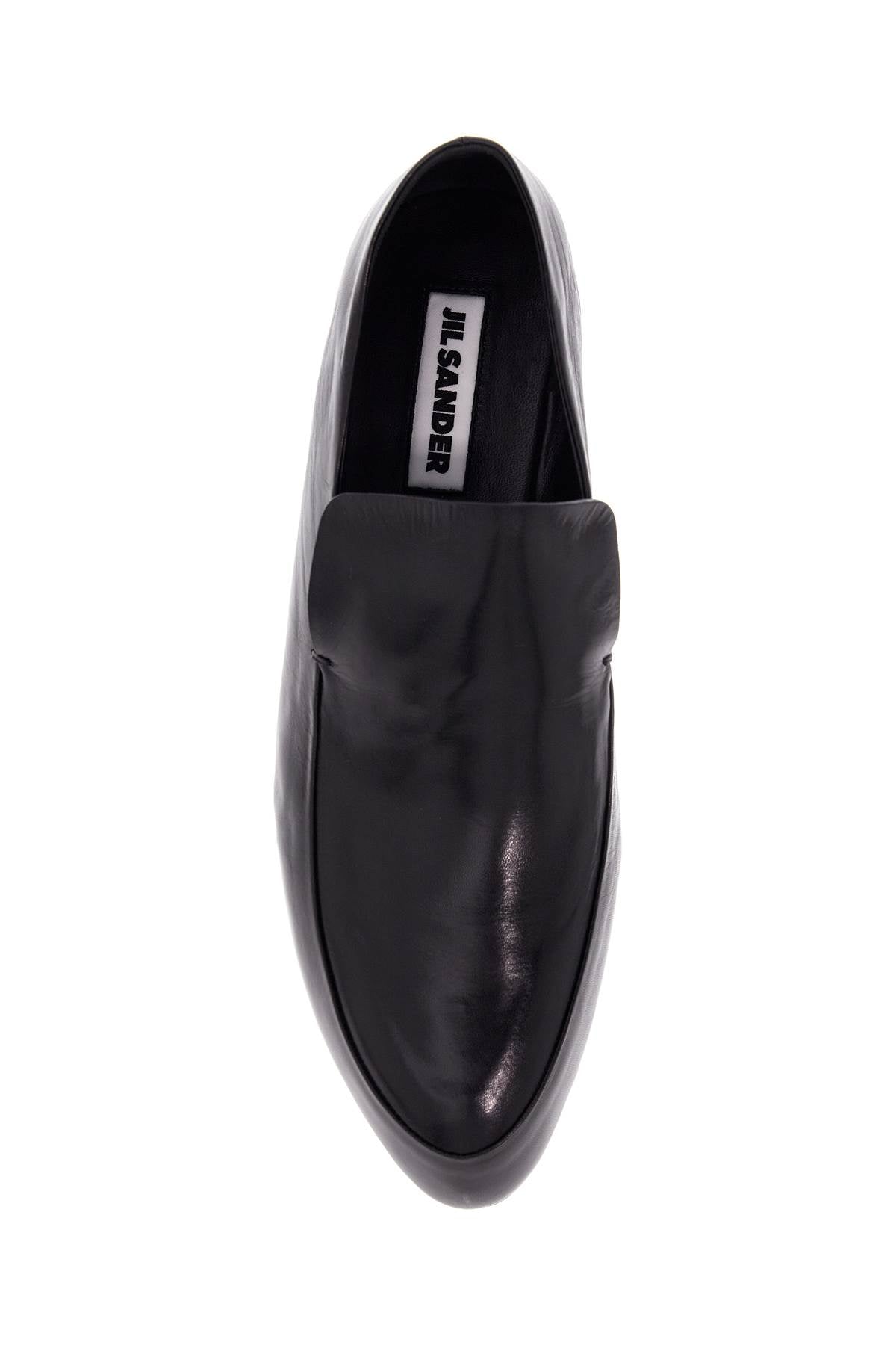 Jil Sander Leather Loafers For