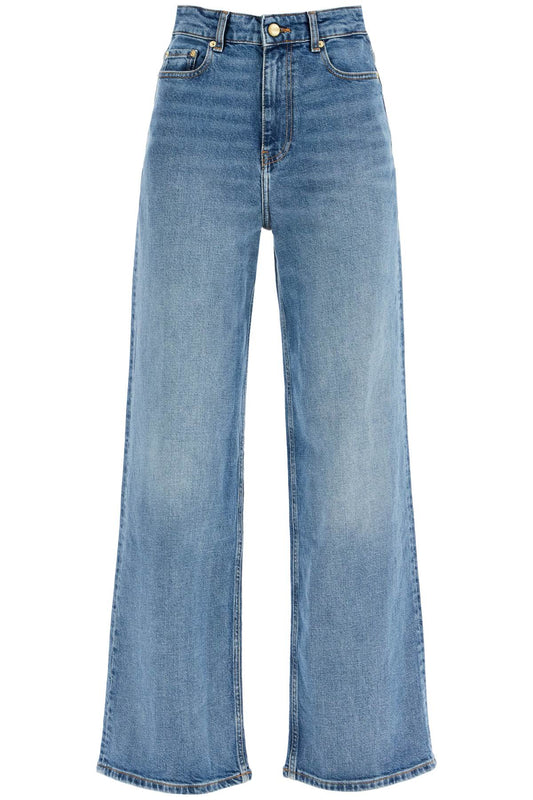 Ganni Stretch Denim Andi Jeans In Italian