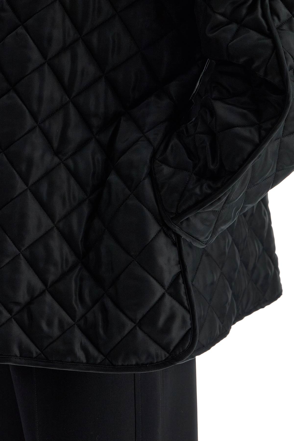 Jil Sander Quilted Maxi Jacket With Detachable