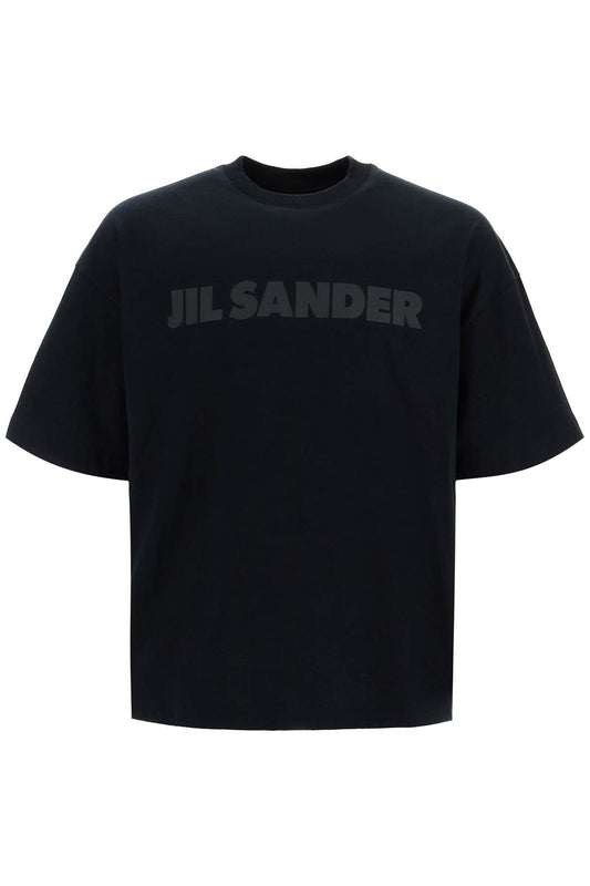 Jil Sander Logo Print Boxy T-Shirt