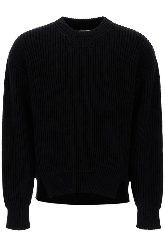 Jil Sander Oversized Ribbed Wool Pul