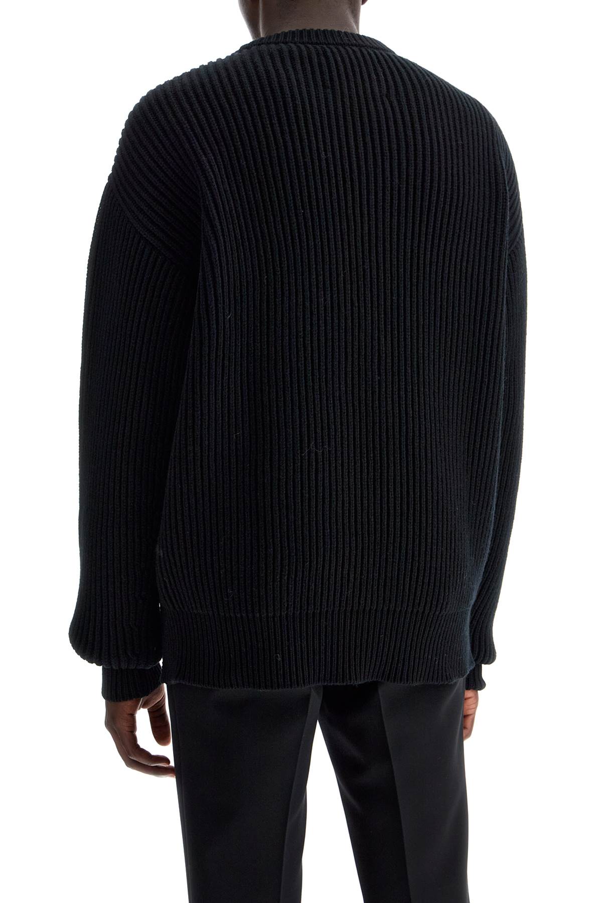 Jil Sander Oversized Ribbed Wool Pul