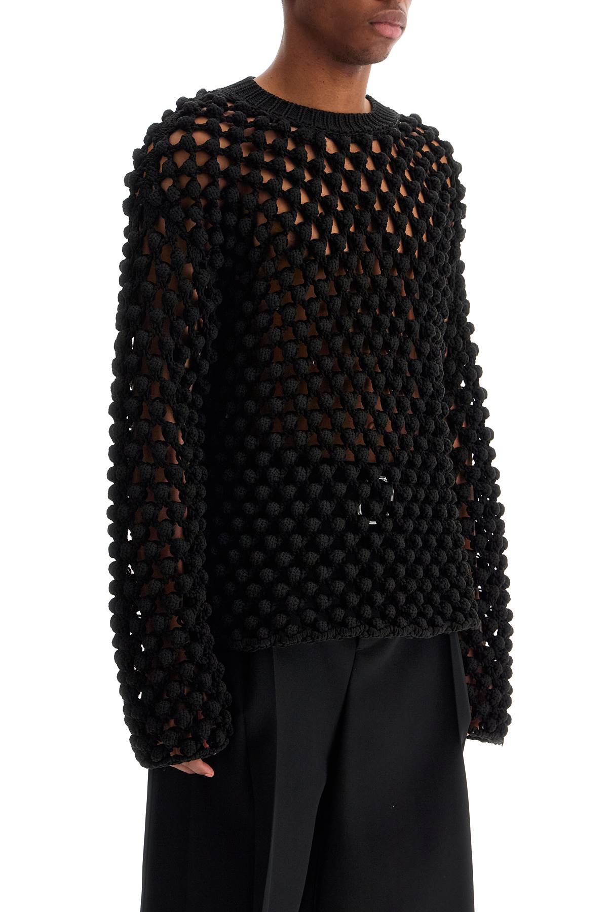 Jil Sander Popcorn Stitch Sweater