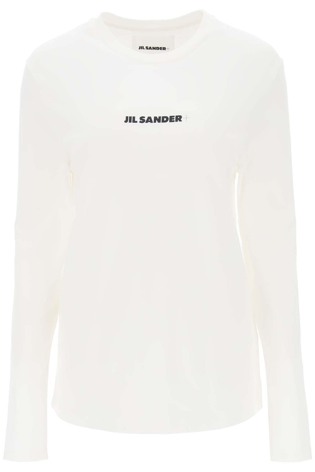 Jil Sander Logo Print Long Sleeve T-Shirt