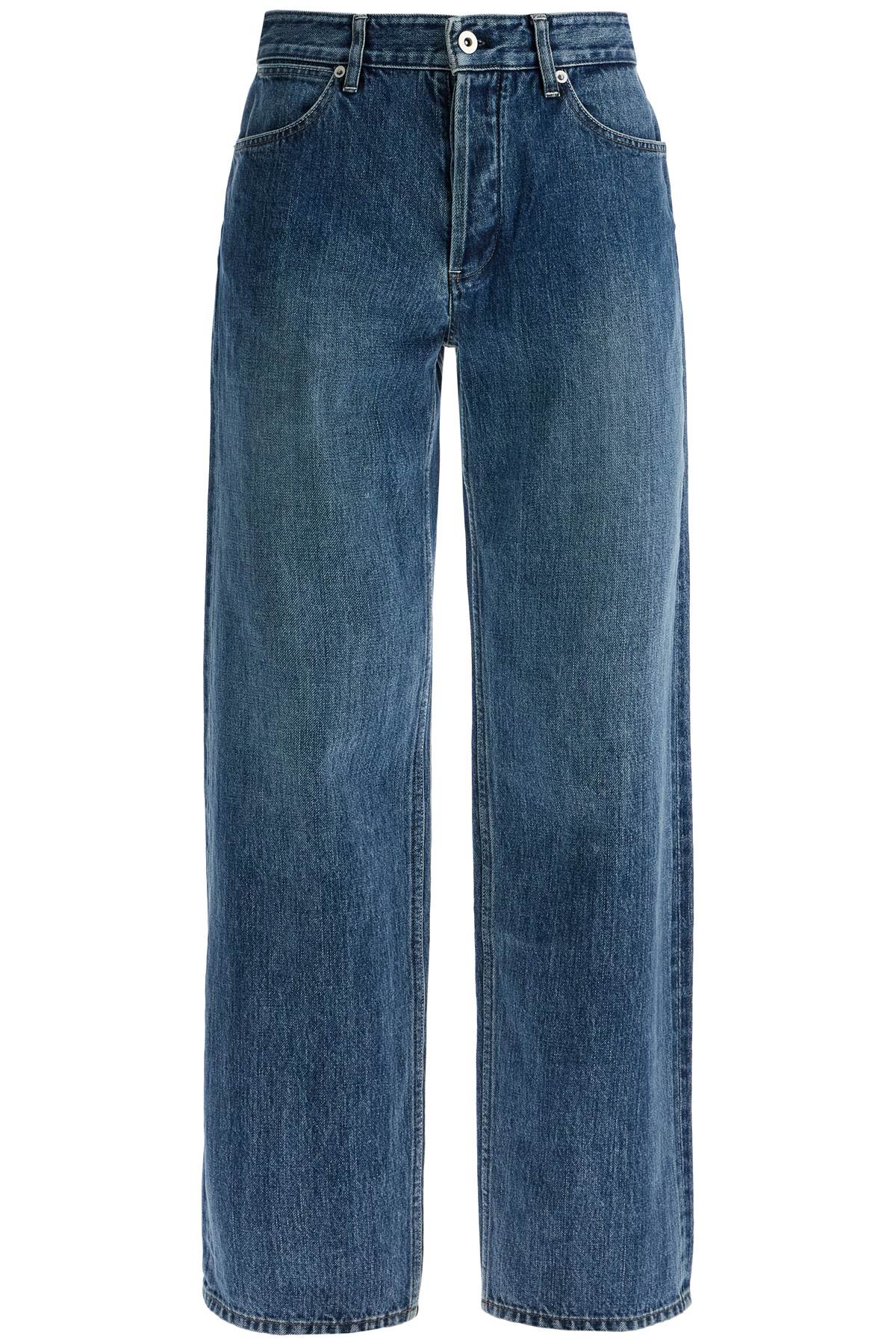 Jil Sander Loose Fit Straight Cut Jeans