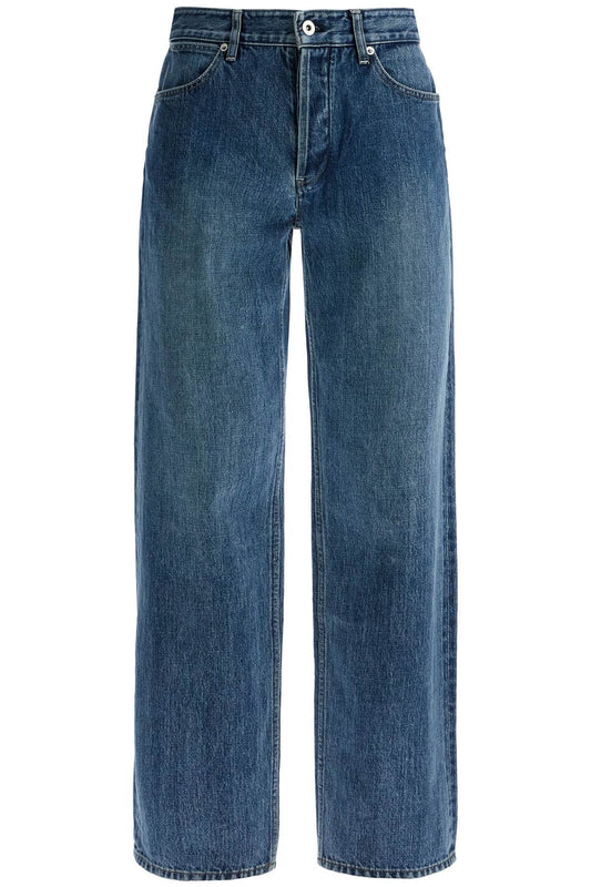 Jil Sander Loose Fit Straight Cut Jeans