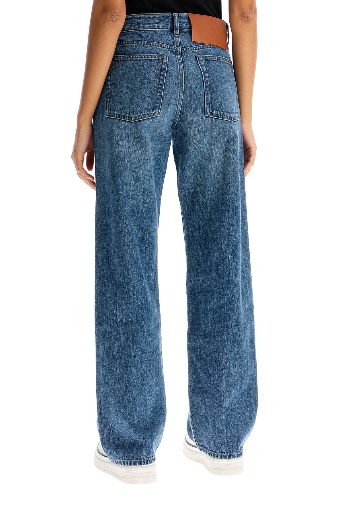 Jil Sander Loose Fit Straight Cut Jeans