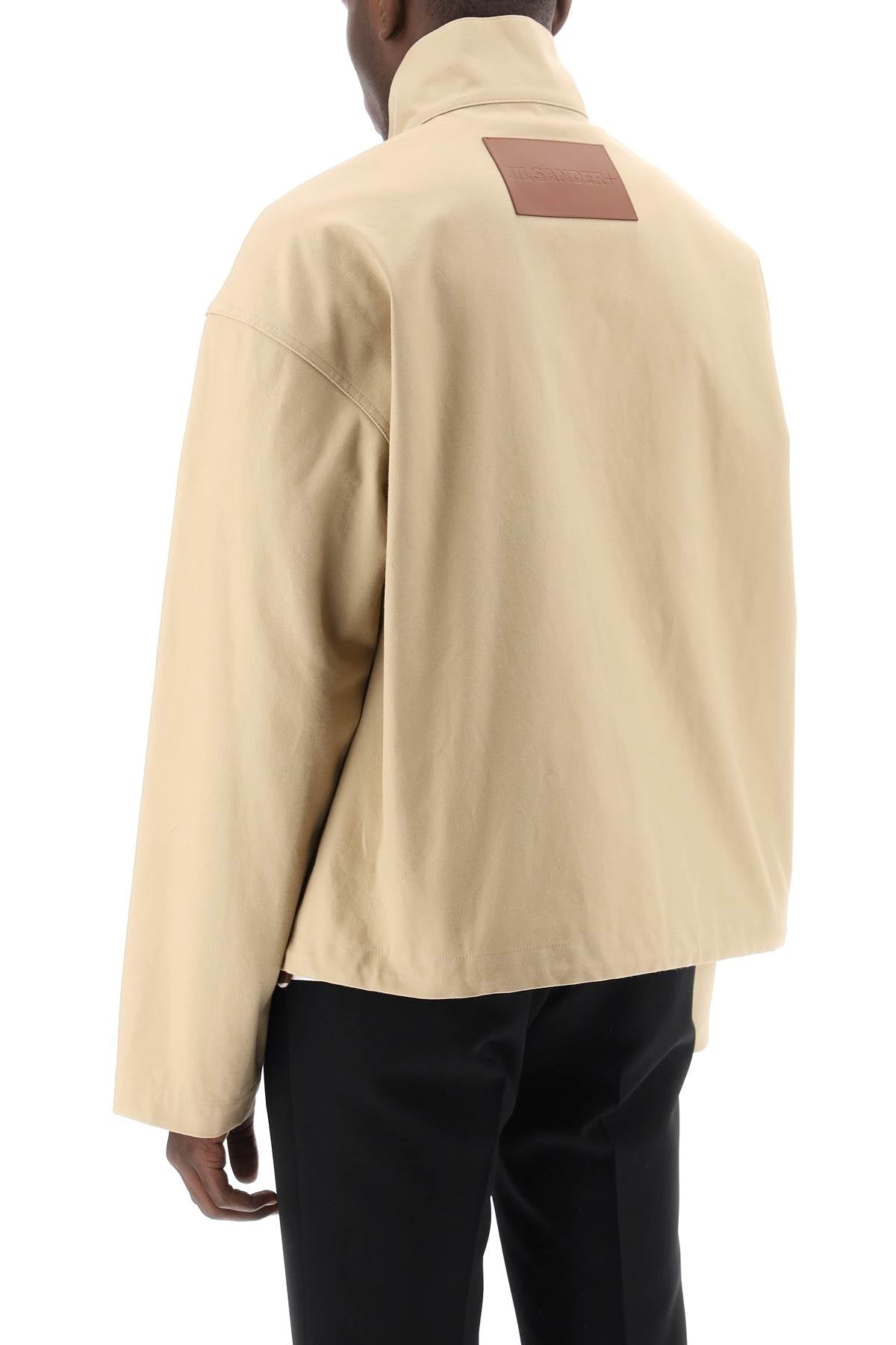 Jil Sander Boxy High-Neck Jacket