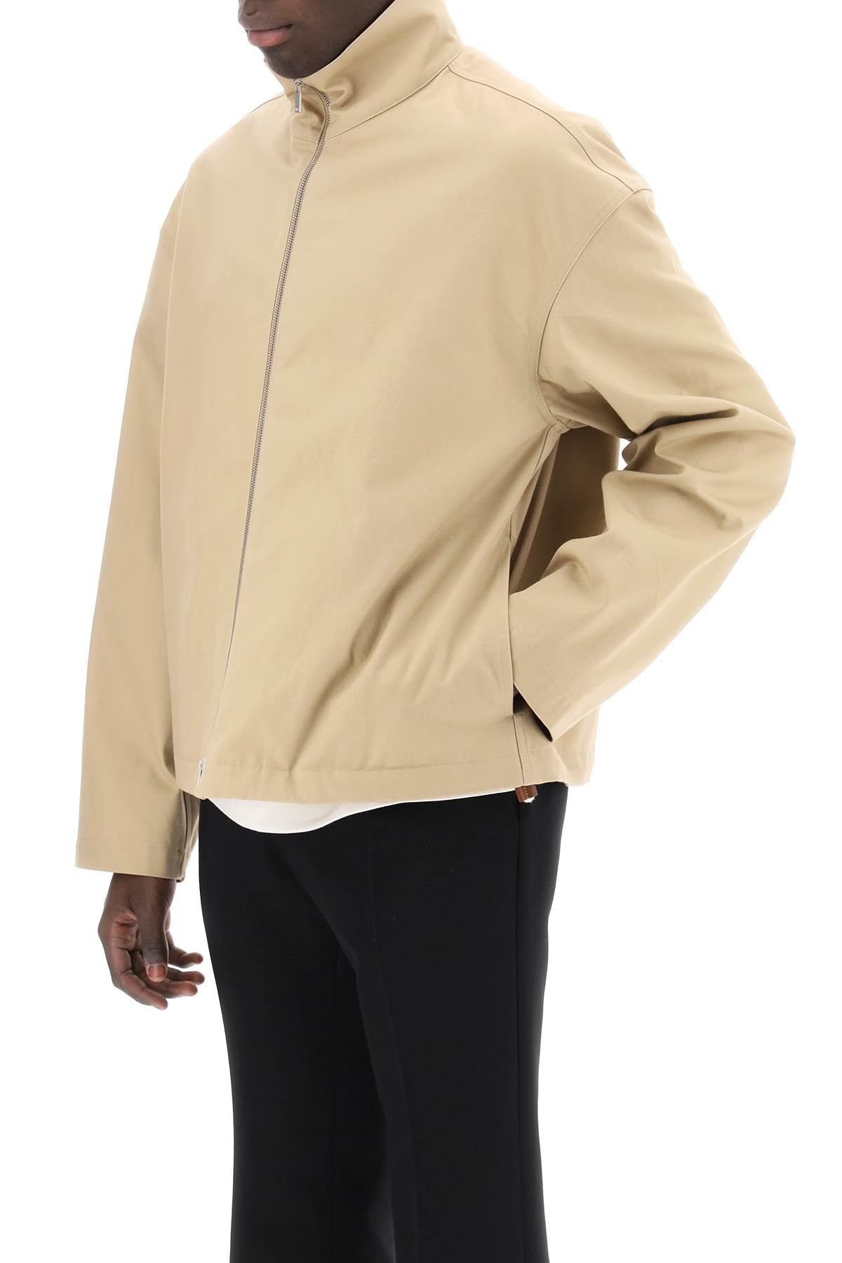 Jil Sander Boxy High-Neck Jacket