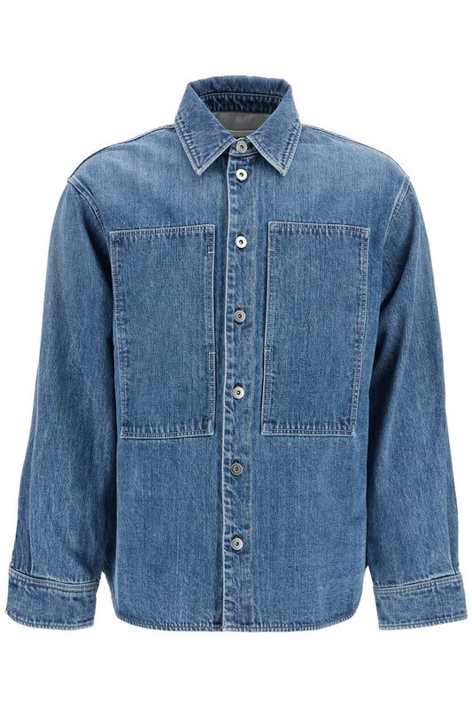 Jil Sander Japanese Denim Overshirt For Men