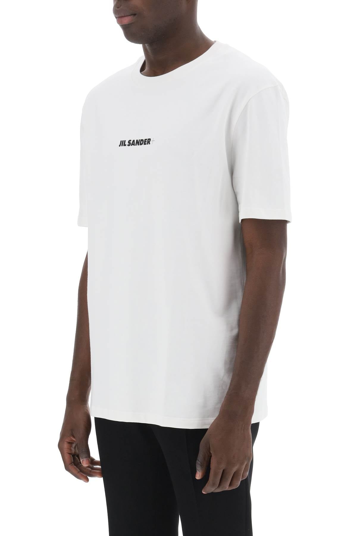 Jil Sander T-Shirt With Logo Print