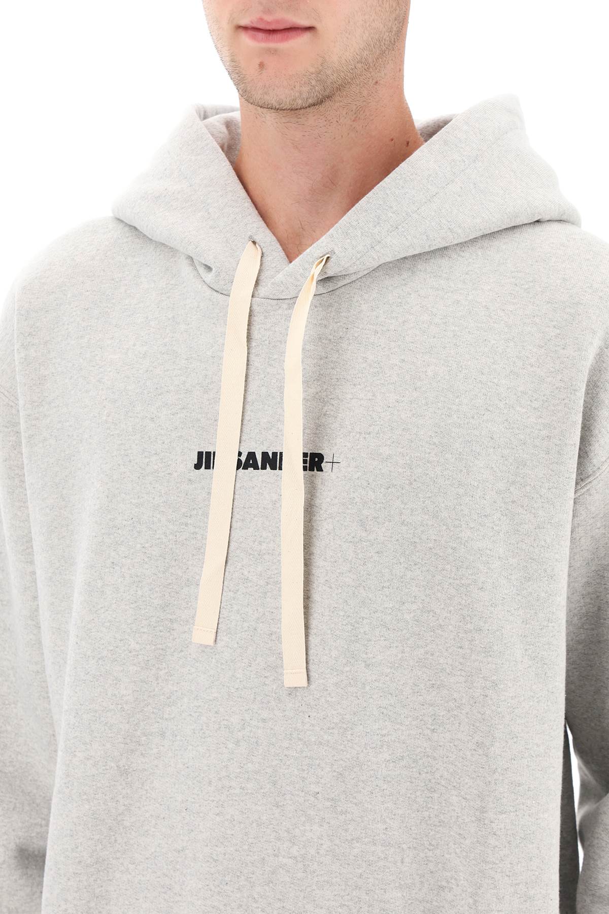 Jil Sander Hoodie With Logo Print