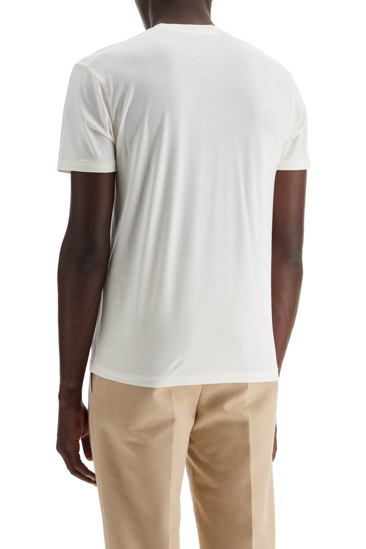 Tom Ford Cottono And Lyocell T-Shirt