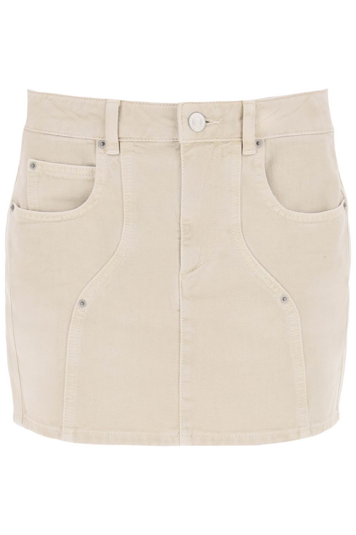 Isabel Marant Etoile Vesna Denim Mini Skirt