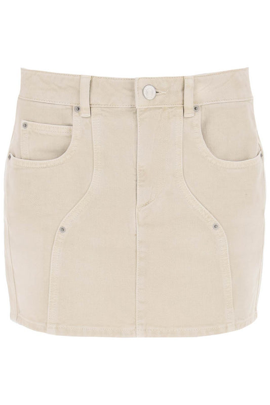 Isabel Marant Etoile Vesna Denim Mini Skirt