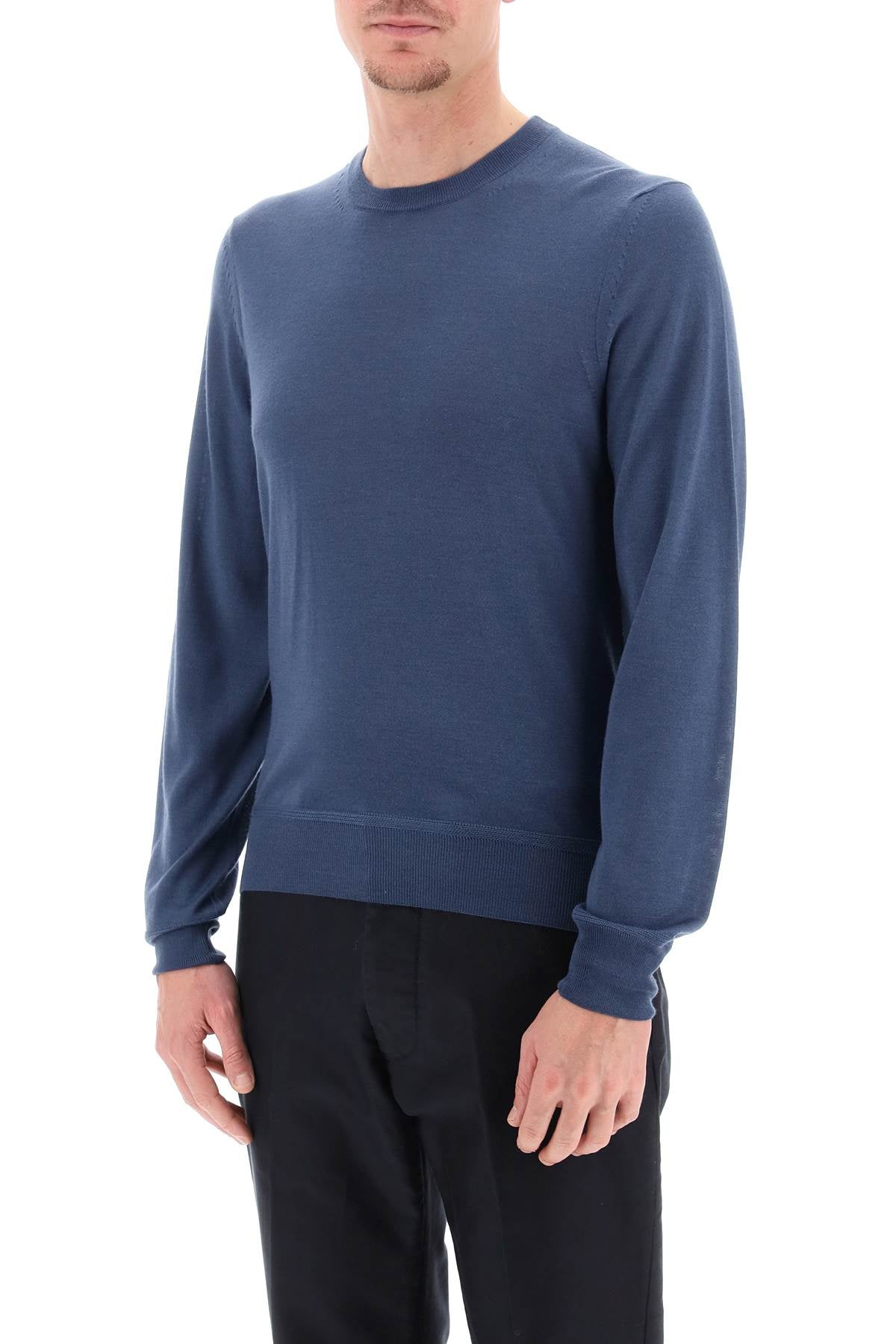 TOM FORD Pullover Leggero In Cashmere E Seta