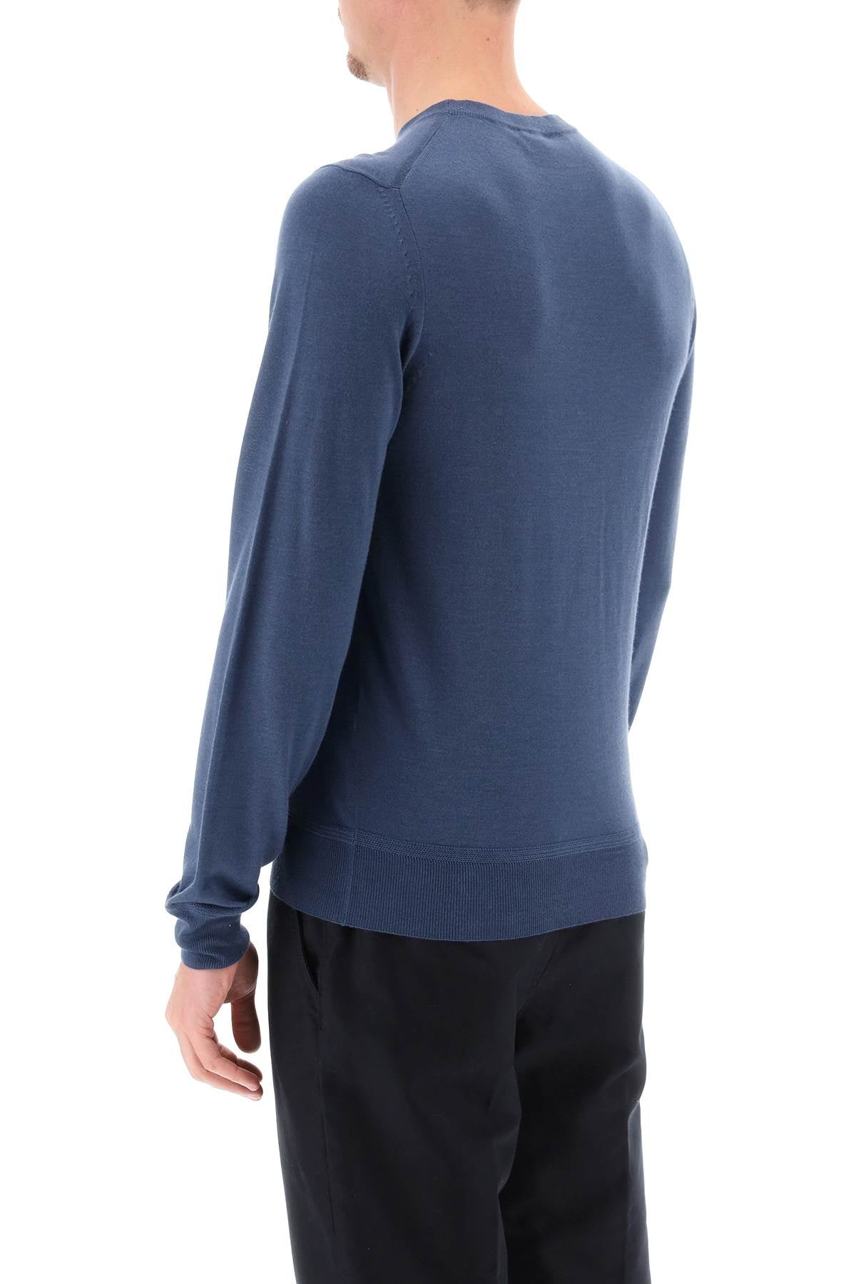 TOM FORD Pullover Leggero In Cashmere E Seta