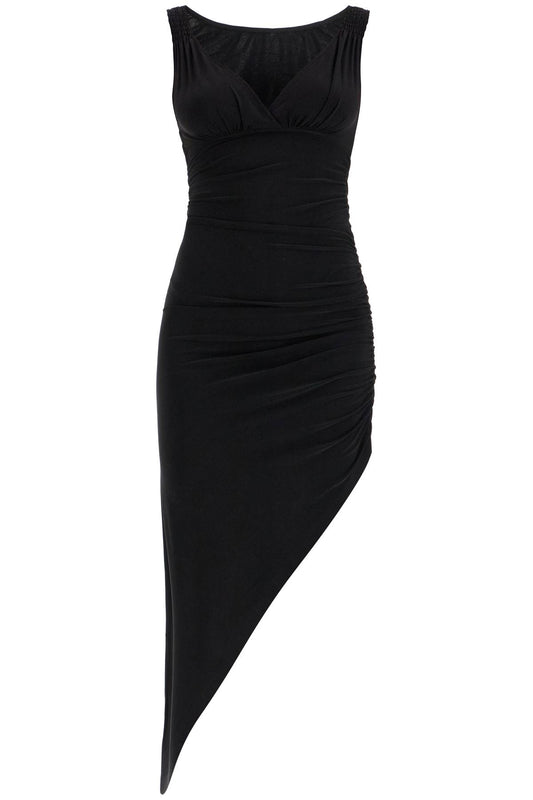 Norma Kamali Asymmetric Tara Dress