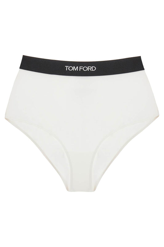 Tom Ford High-Waisted Underwear Briefs With Logo Band