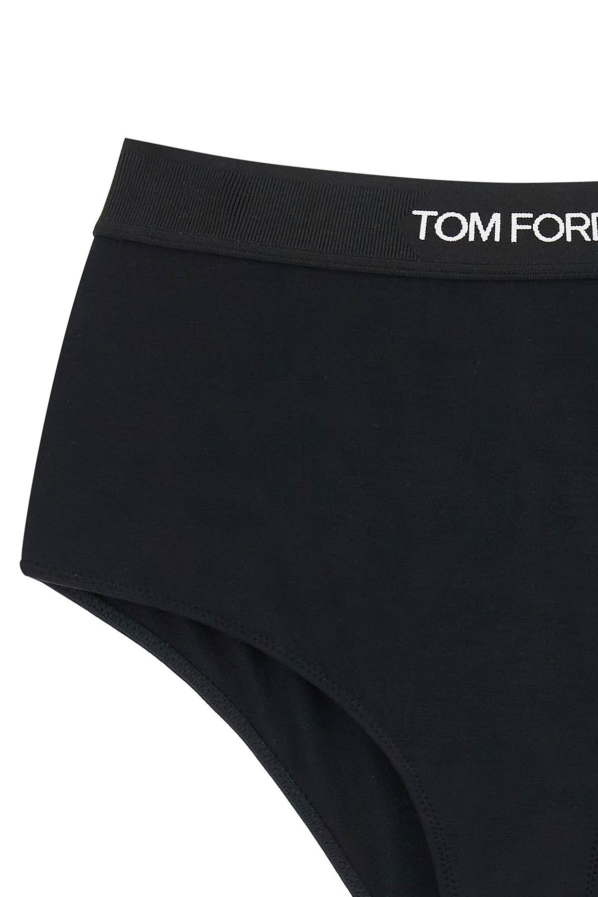 TOM FORD Slip Intimo A Vita Alta Con Banda Logo