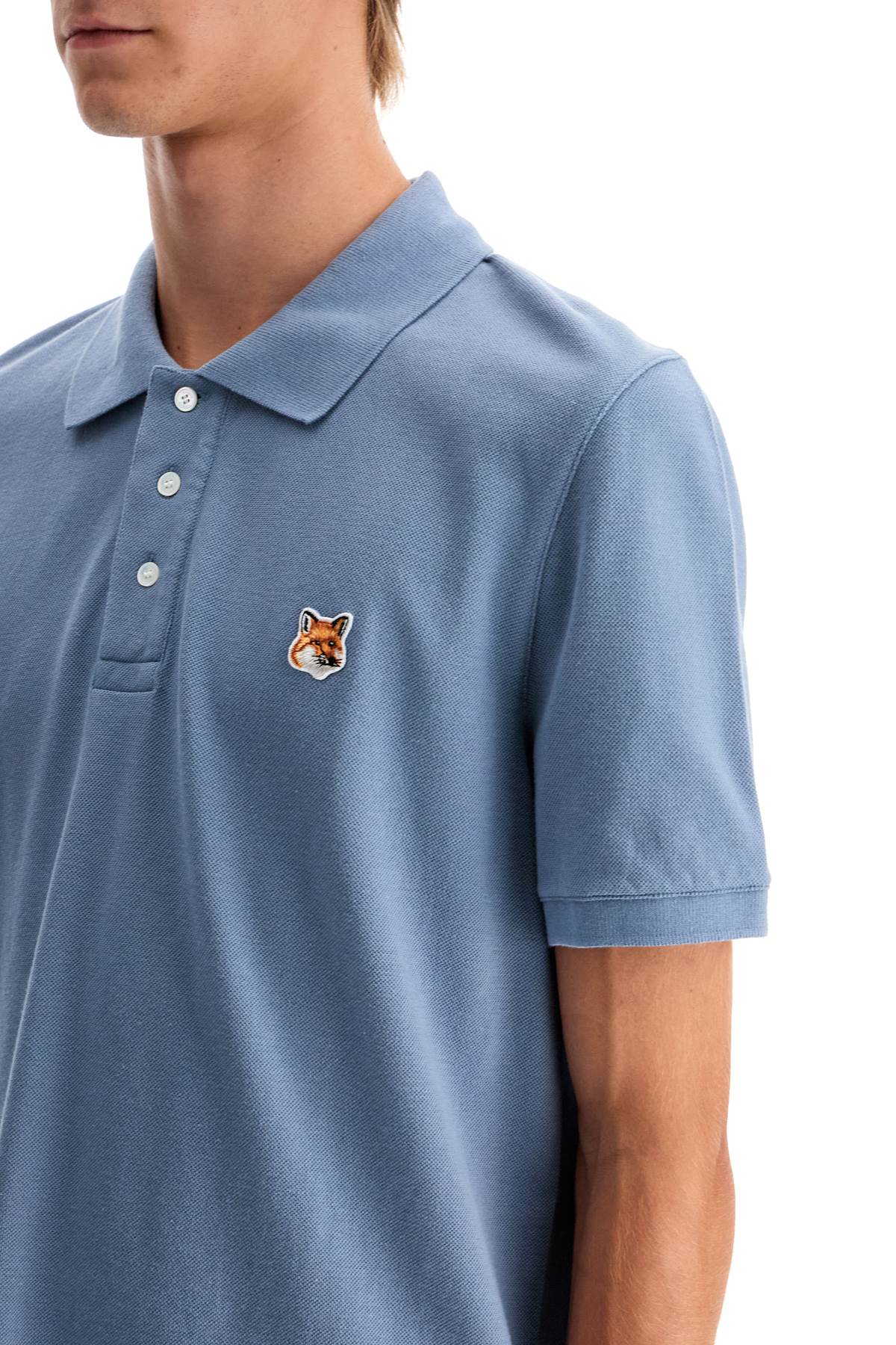 MAISON KITSUNE Polo Regular Fit Fox Head