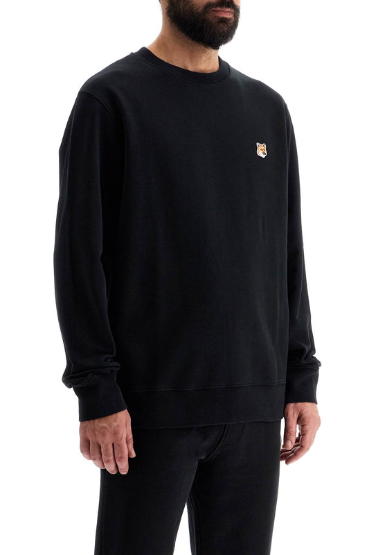 Maison Kitsune Fox Head Patch Sweatshirt With