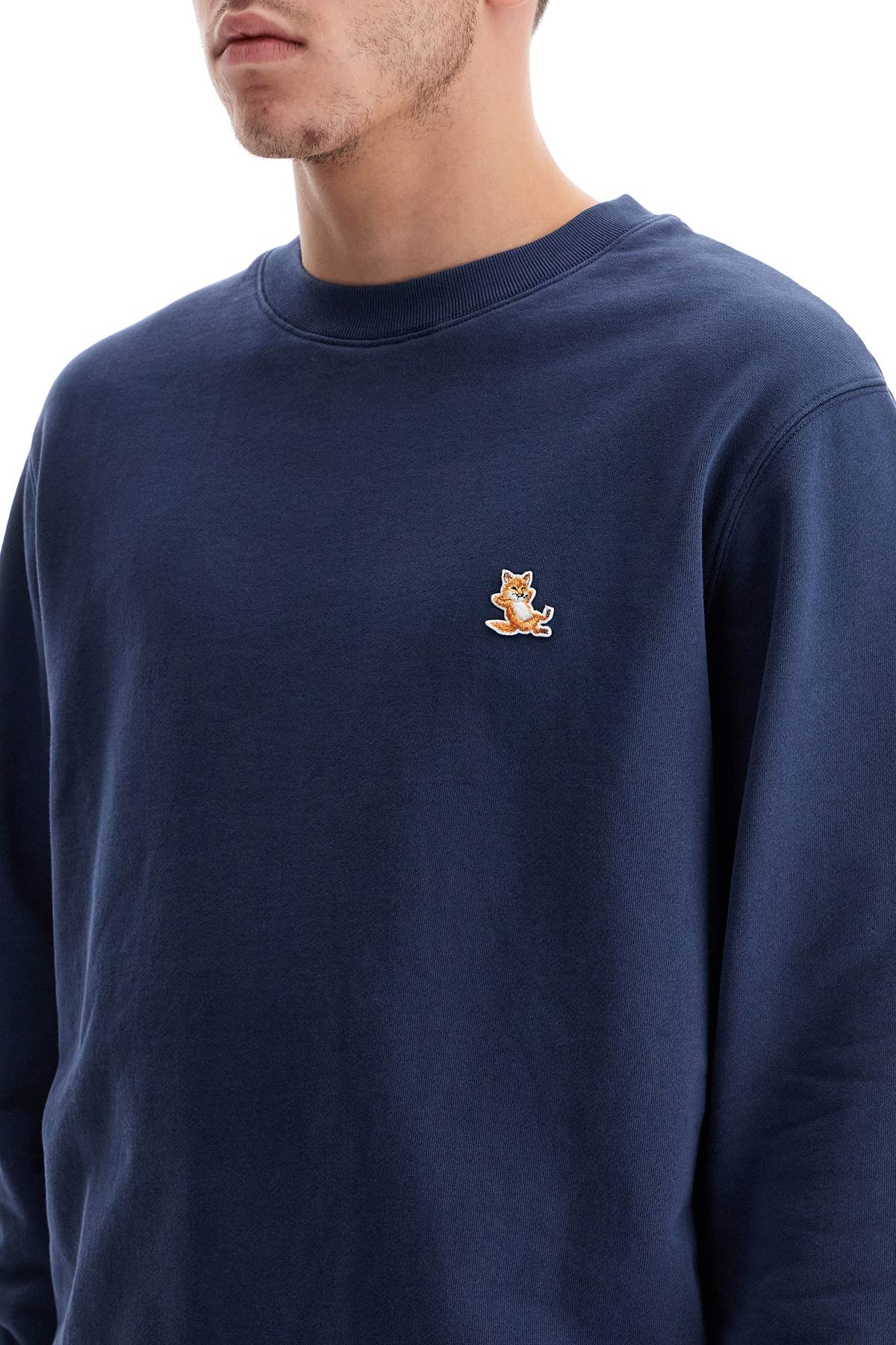 Maison Kitsune Chillax Fox Patch Sweat