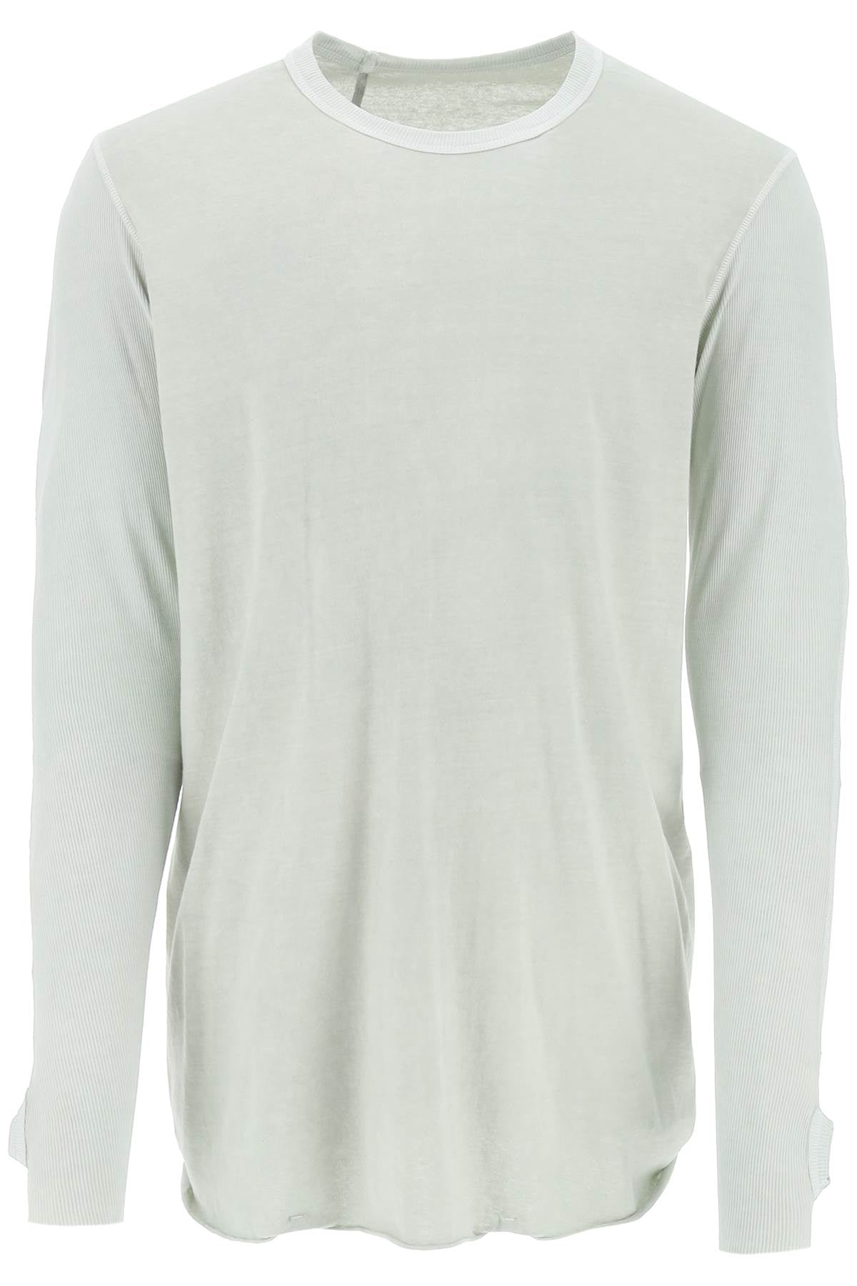 Boris Bidjan Saberi Long-Sleeved Cotton T-Shirt