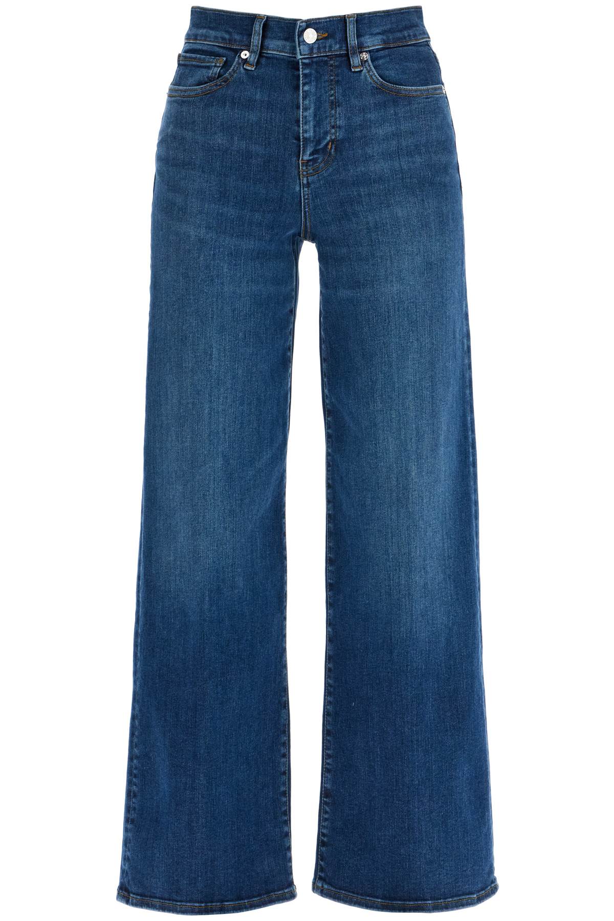 Frame Le Slim Palazzo Cropped Jeans