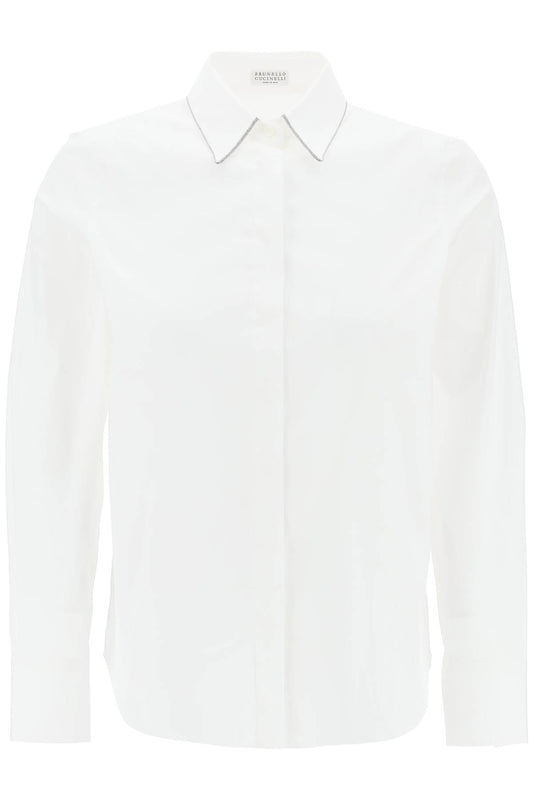 BRUNELLO CUCINELLI Camicia Con Shiny Collar