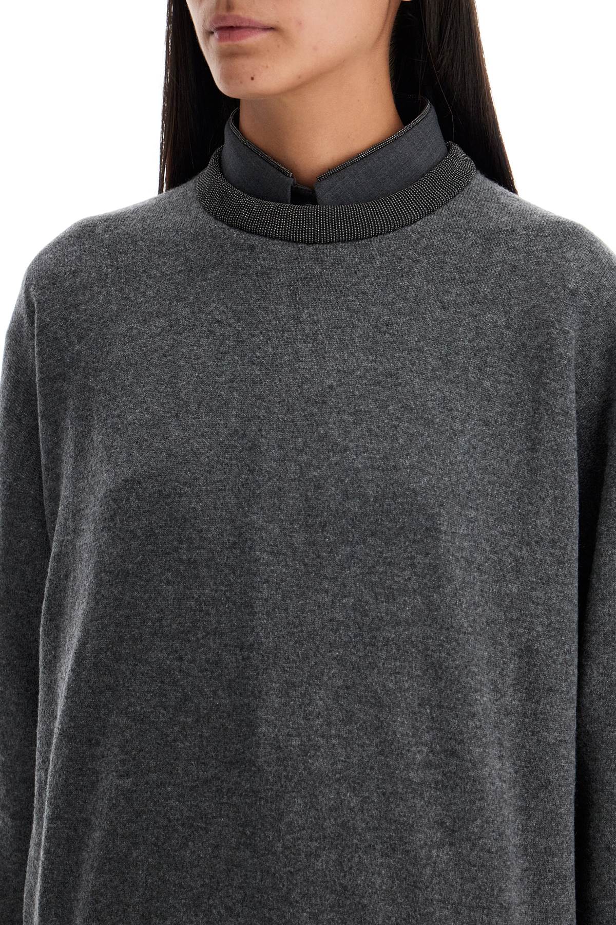 Brunello Cucinelli Pullover With Precious Rib