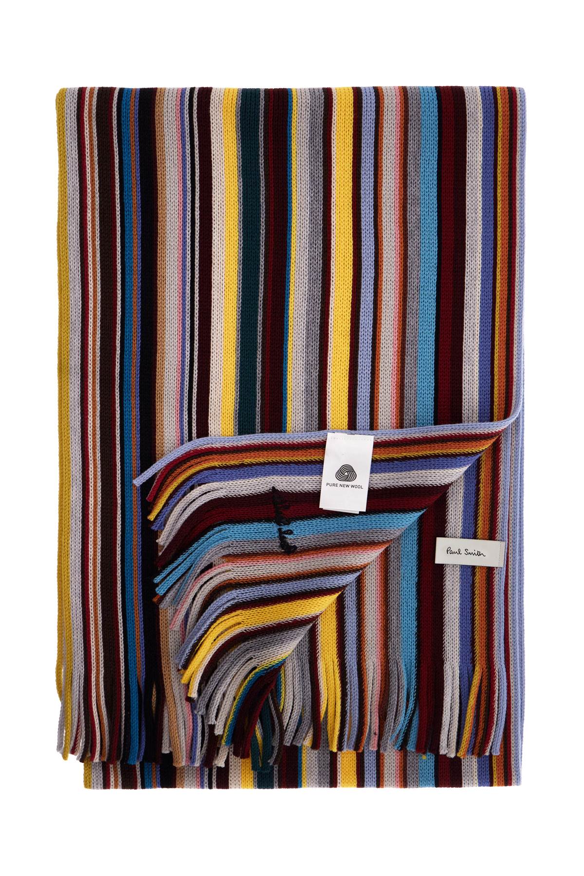 Paul Smith Multicolored Wool Scarf