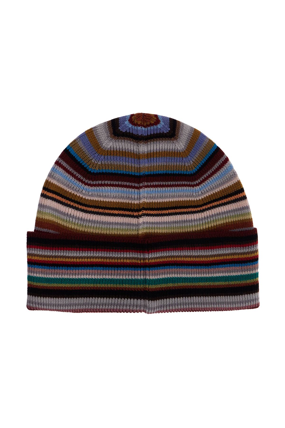 Paul Smith Signature Stripe Virgin Wool Beanie Hat