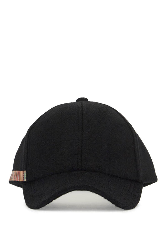 Paul Smith Woolen Baseball Cap Made Of Cloth