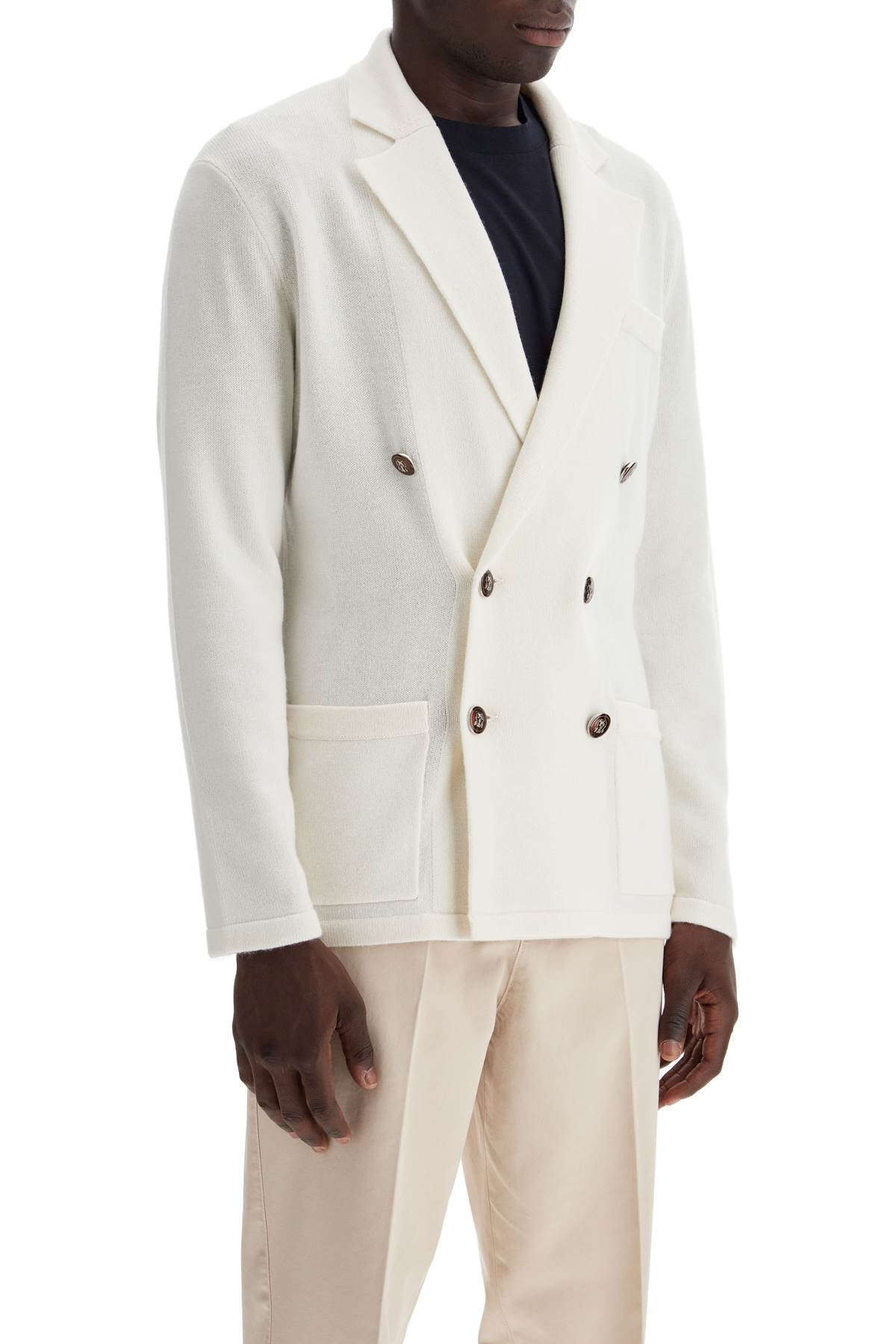 Brunello Cucinelli Double-Breasted Cashmere Cardigan