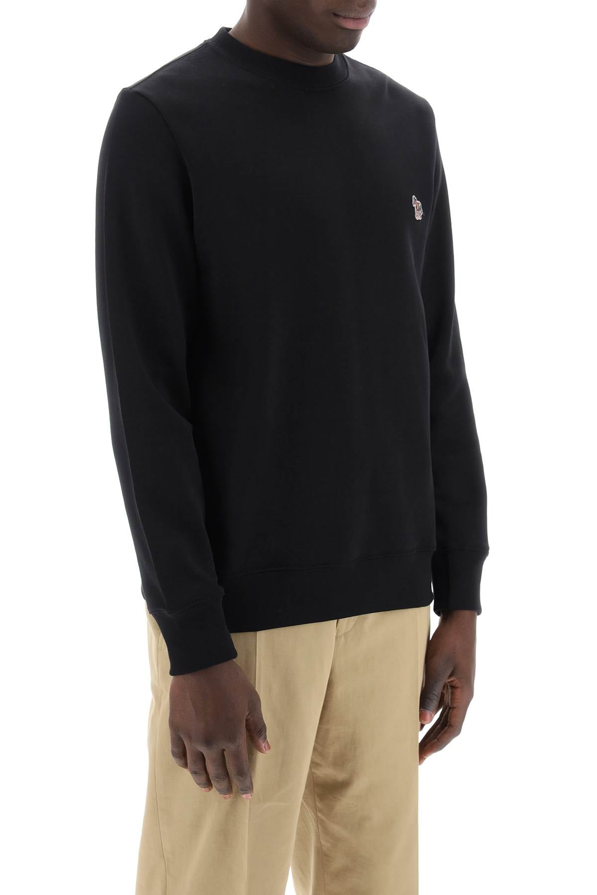 Ps Paul Smith Zebra Logo Sweatshirt With Zebra Logo