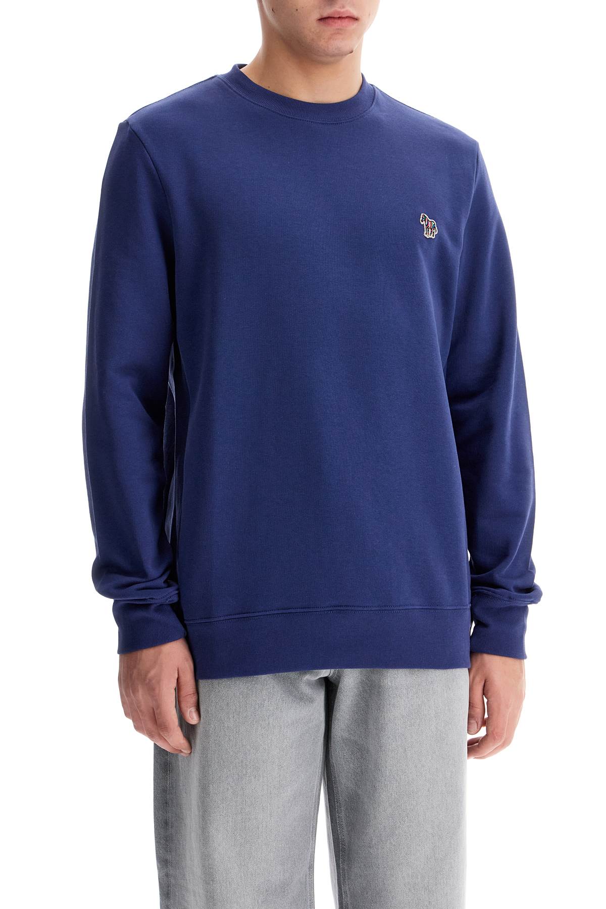 Ps Paul Smith Zebra Patch Crewneck Sweatshirt