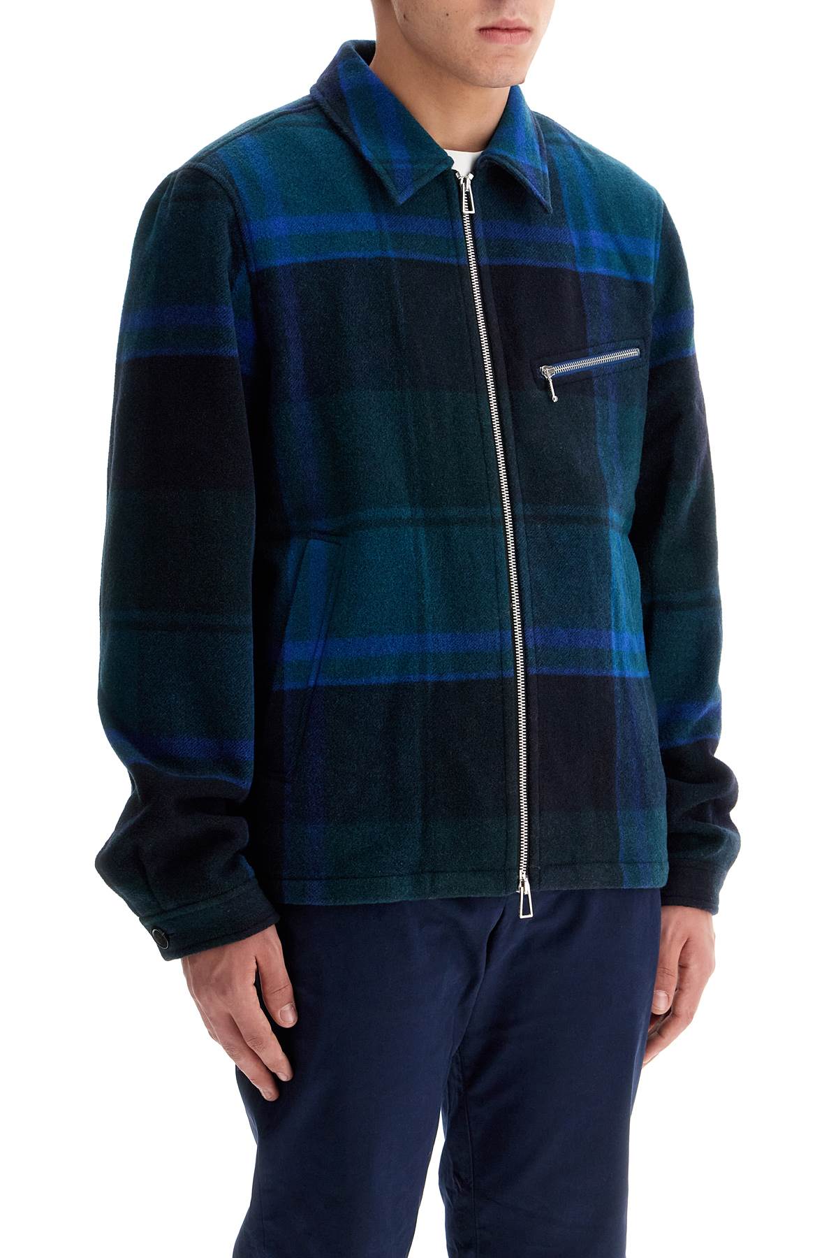 Ps Paul Smith Harrington Checkered Jacket