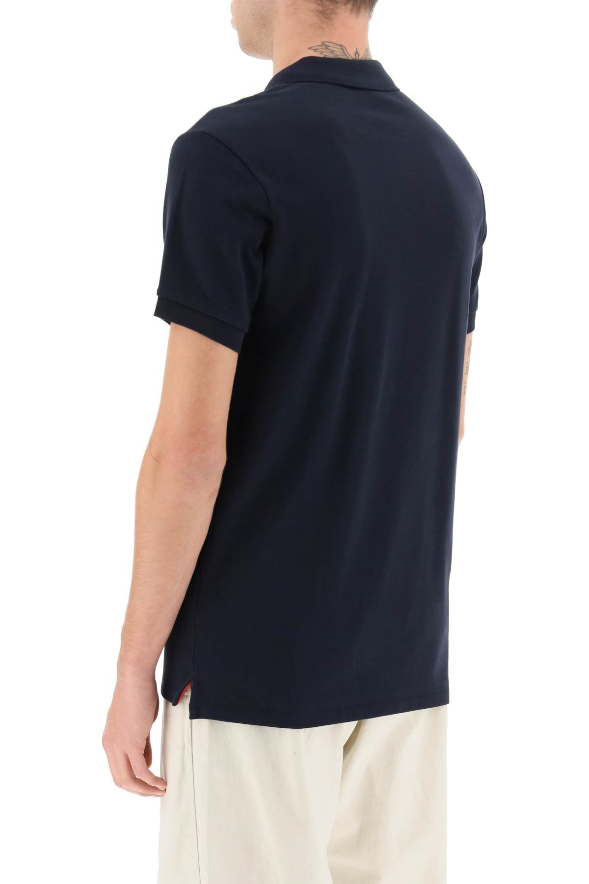 Ps Paul Smith Slim Fit Polo Shirt In Organic Cotton