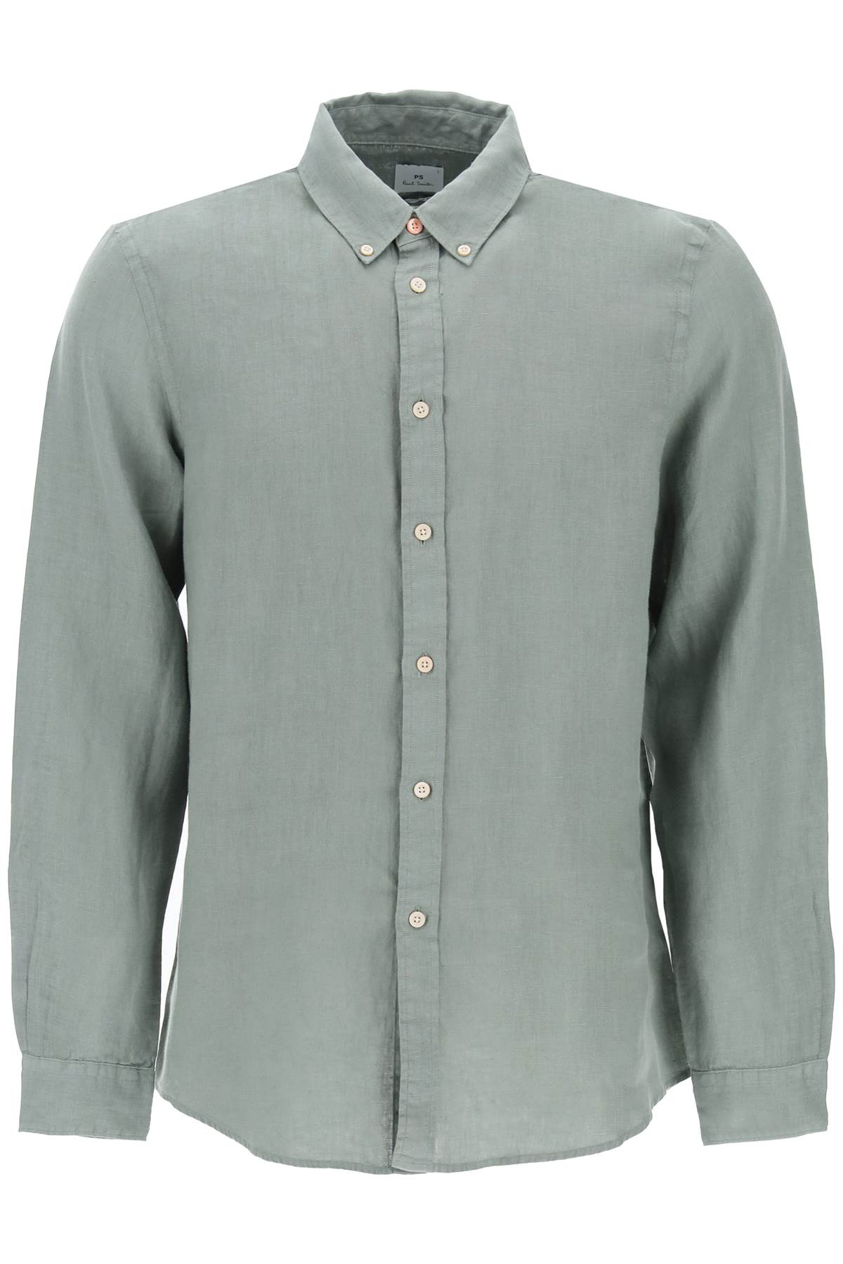 Ps Paul Smith Linen Button-Down Shirt For