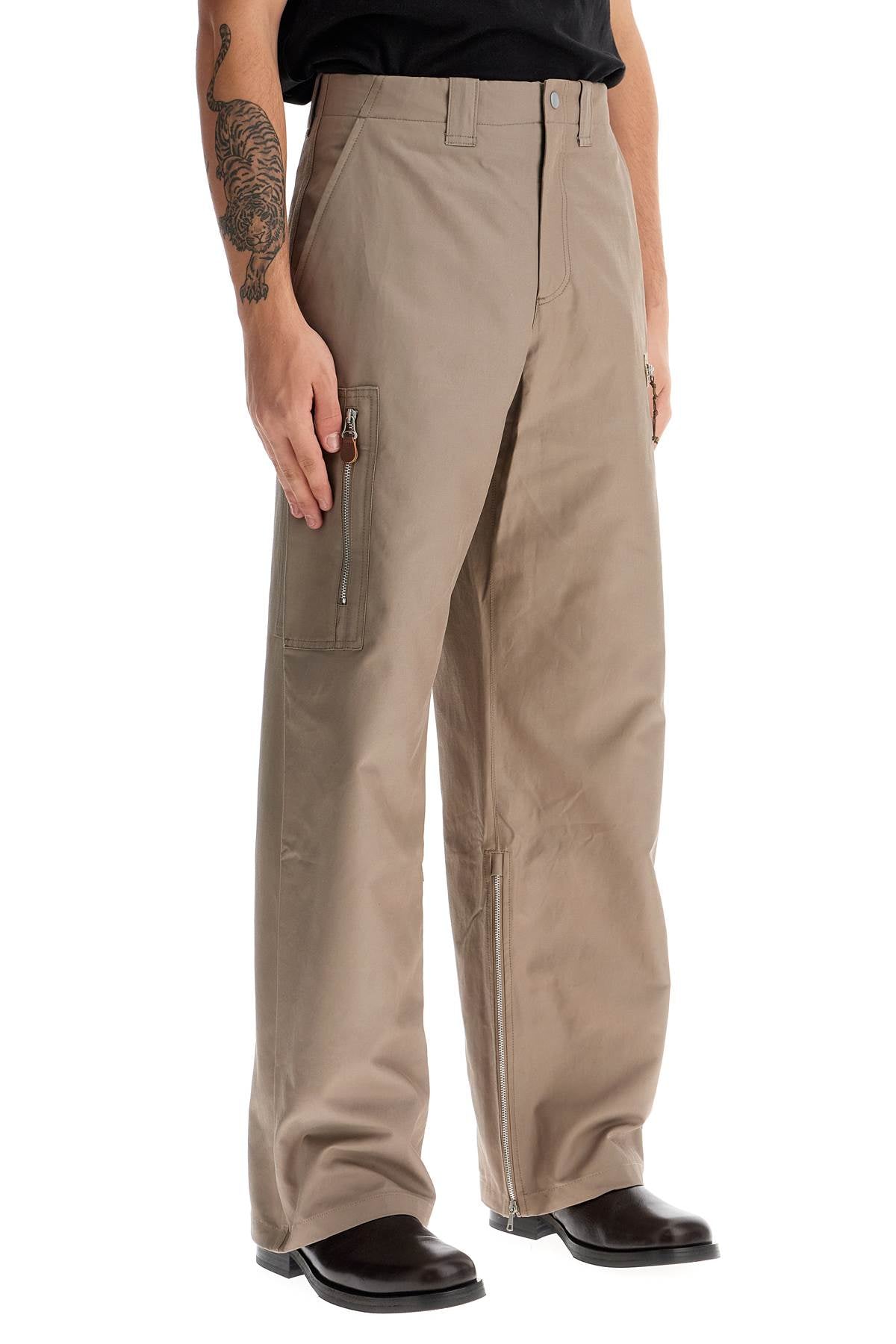 OUR LEGACY Pantaloni Tactical Cargo In Cotone-Viscosa