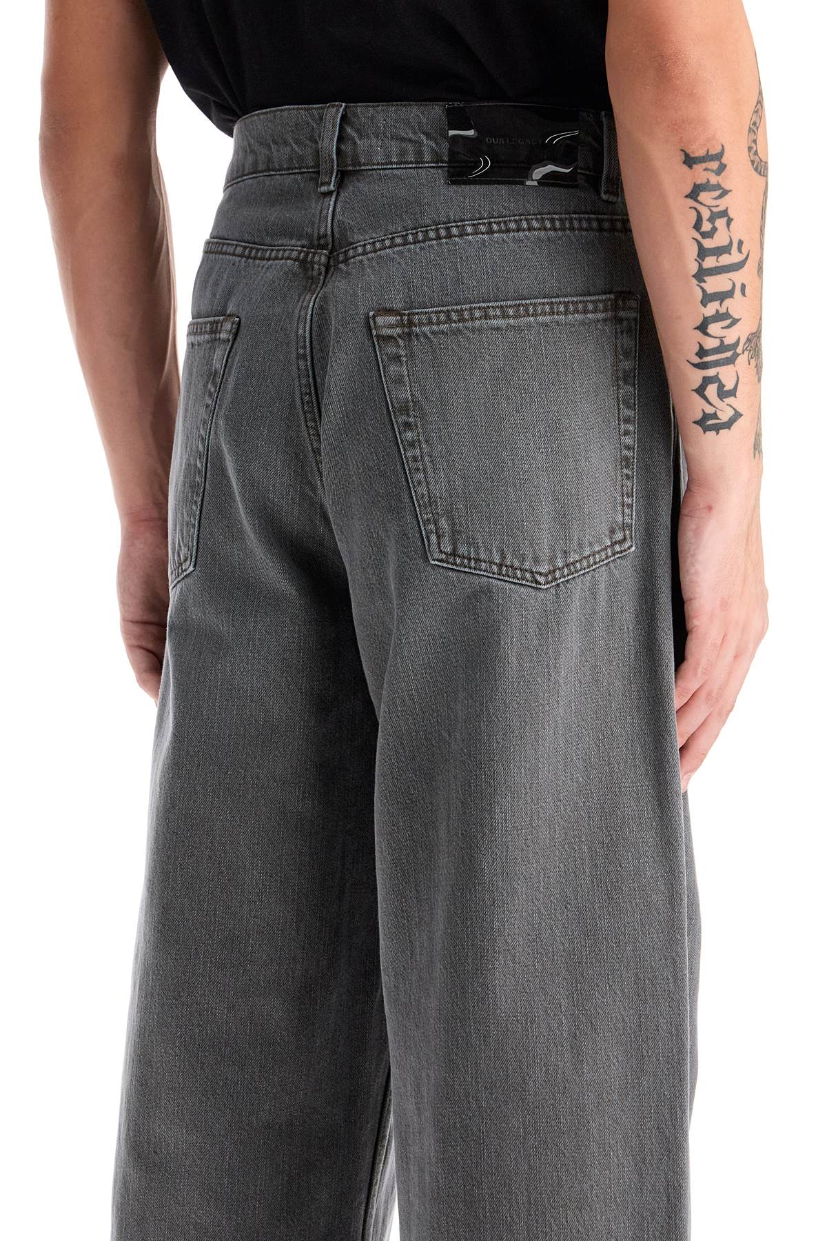 Our Legacy Wide Leg Denim Jeans