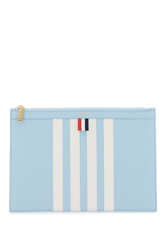 Thom Browne 4-Bar Pouch