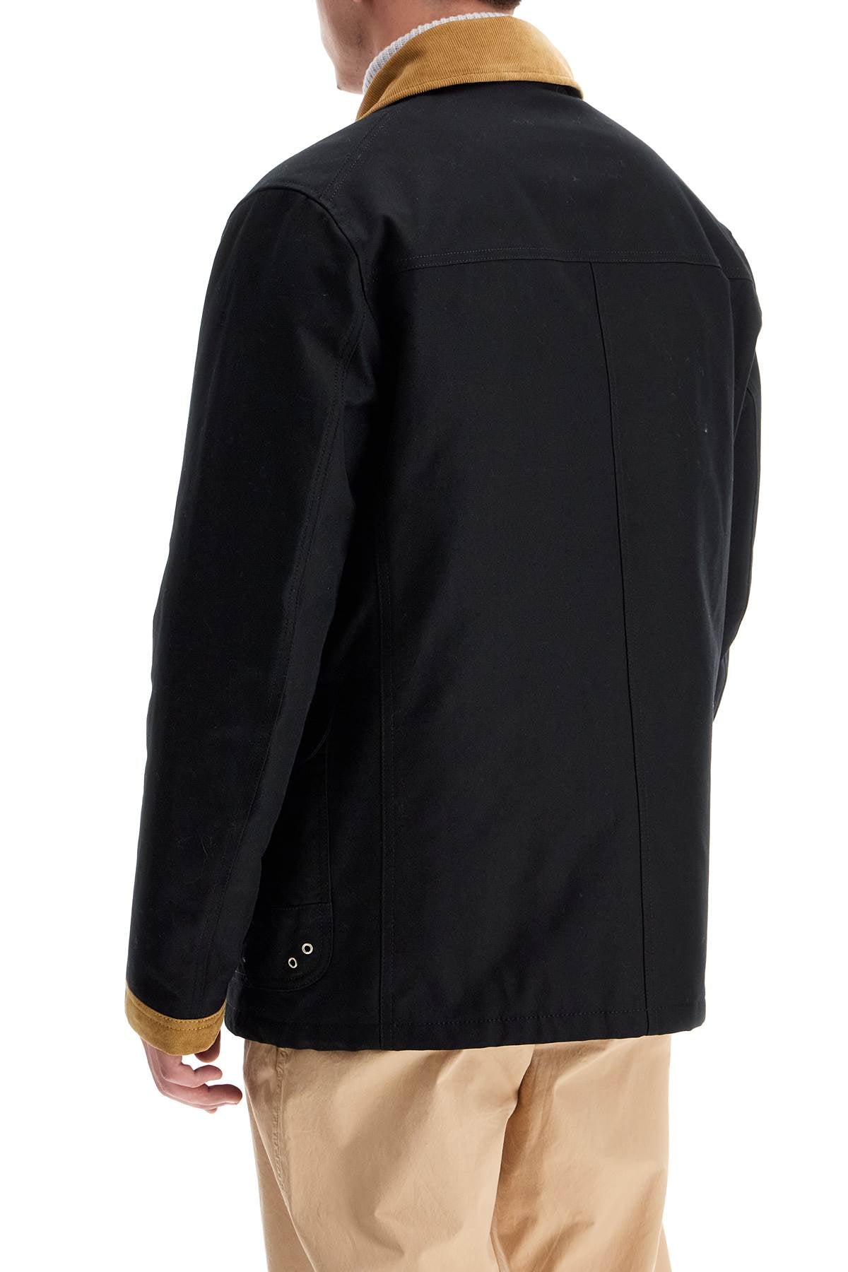 Fay Archive 4-Hook Canvas Jacket With Classic