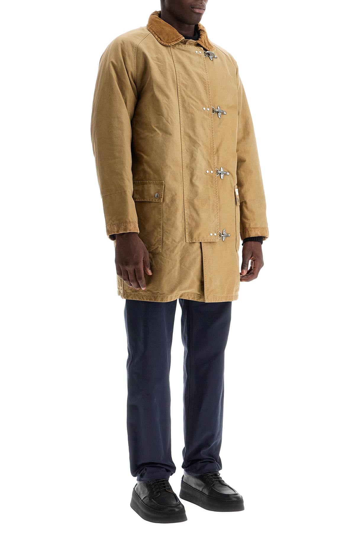 Fay Archive Padded Canvas Jacket Coat