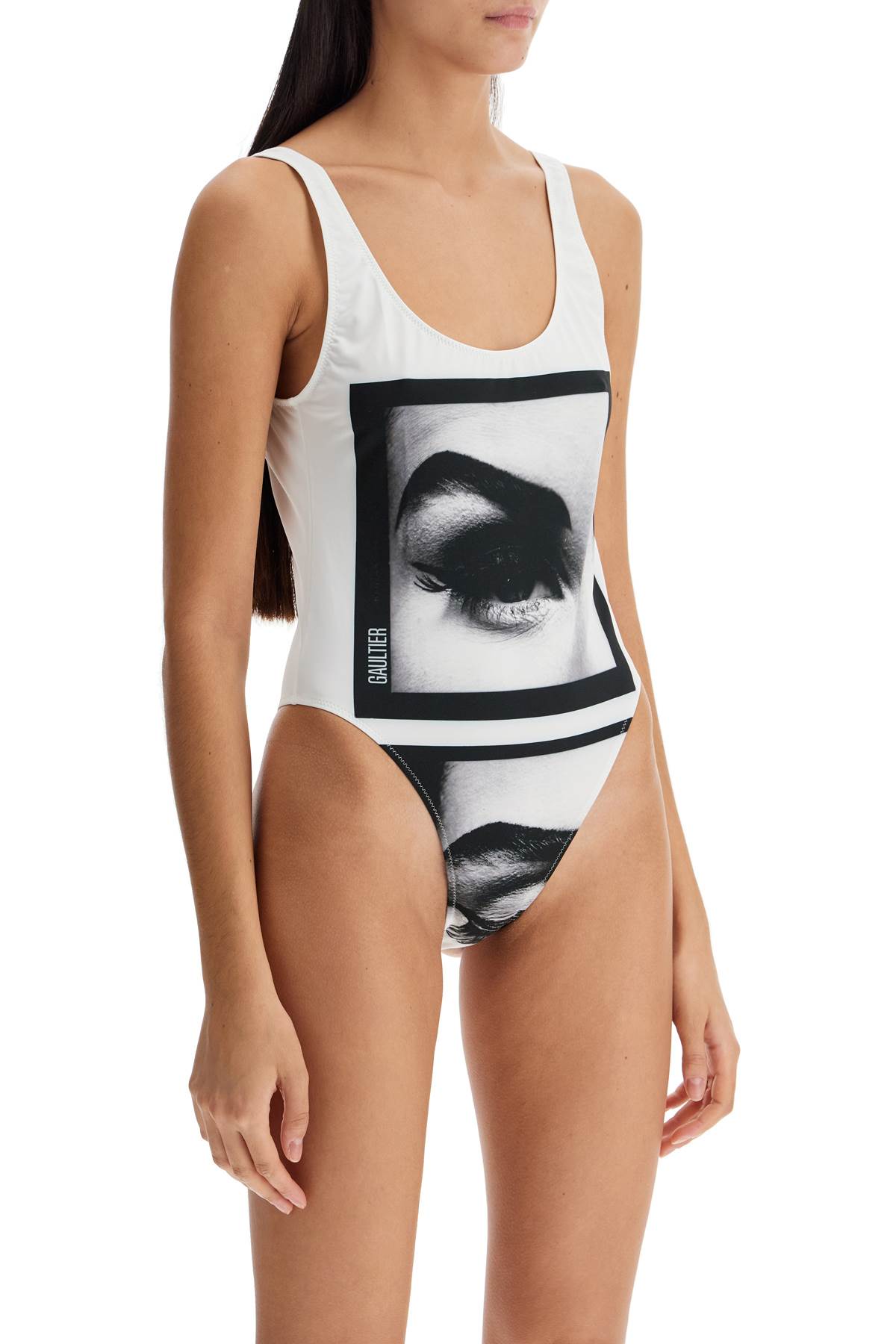 Jean Paul Gaultier Internal Print Eyes Costume For