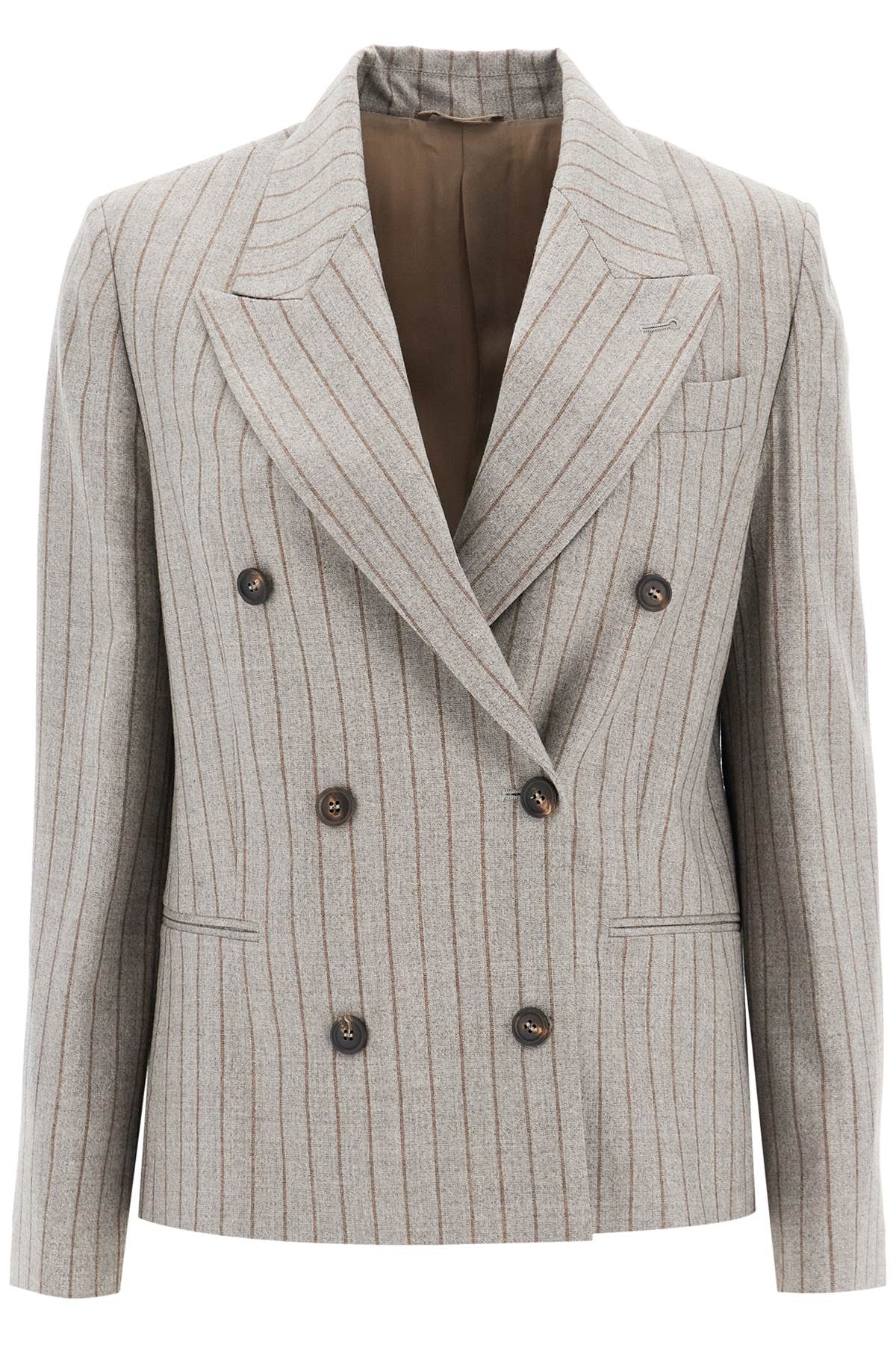 Brunello Cucinelli Double-Breasted Moulin P